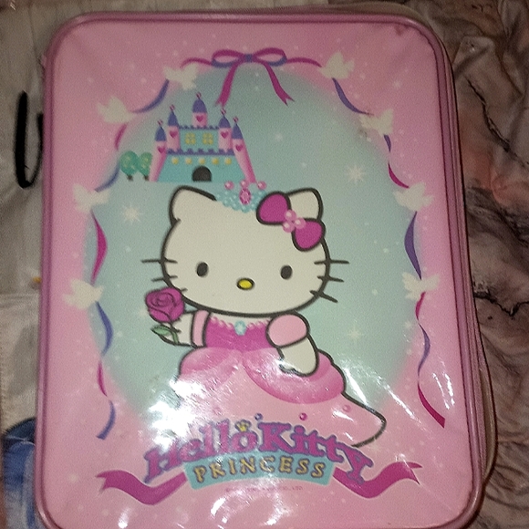 Hello Kitty Other - Y2K Hello Kitty Princess Roller Suitcase Luggage